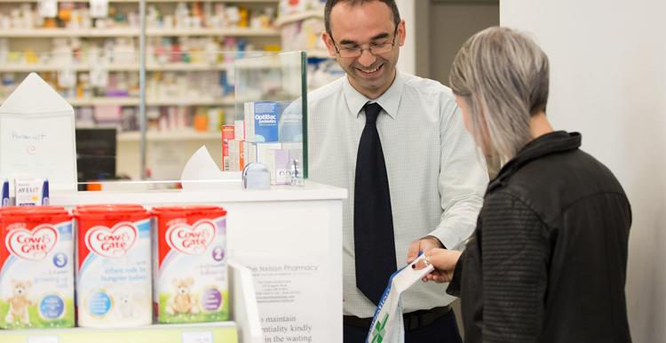 Patient with Pharmacist 